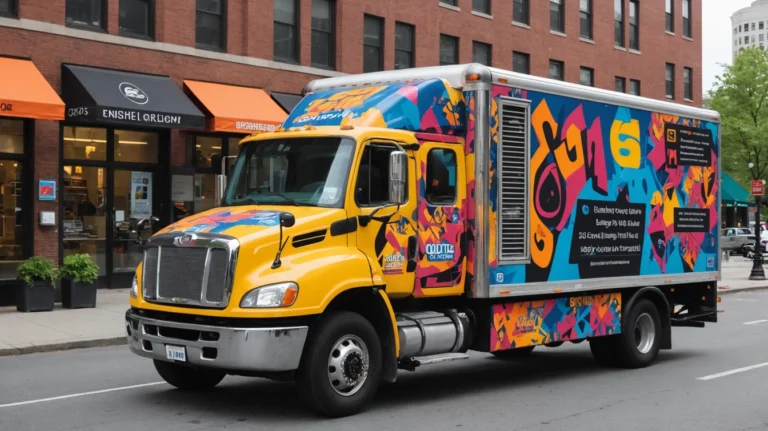 Truck Wraps In Boston For Maximum ROI