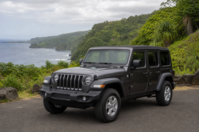 Renting a Jeep in Maui